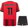 Maillot de Supporter AC Milan Ibrahimovic 11 Domicile 2023-24 Pour Enfant